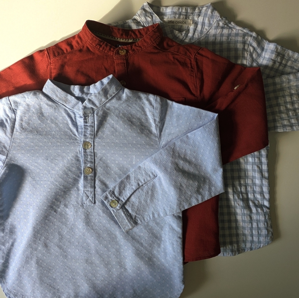 Bundle 3 shirts long sleeves